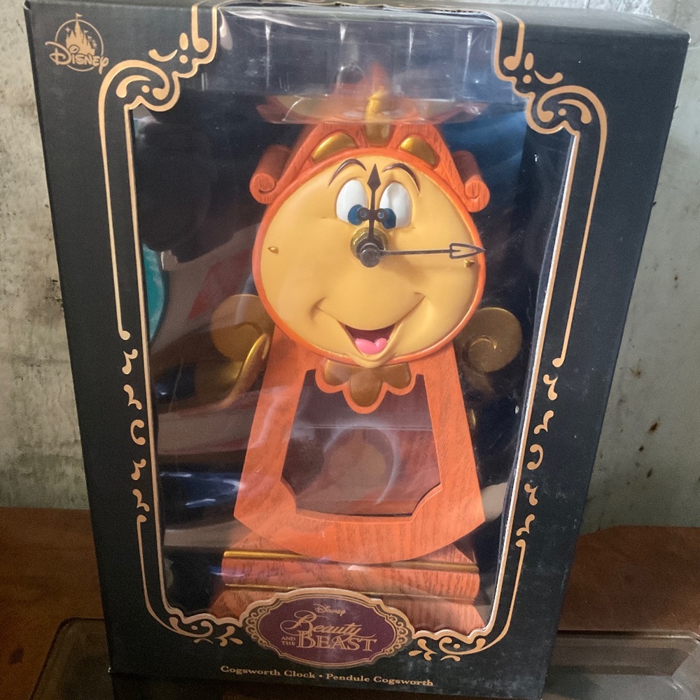 Disney beauty and the beast Cogsworth